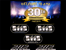 Tablet Screenshot of 2112online.com